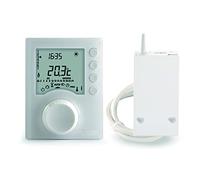 Delta Dore Thermostat programmable sans fil Tybox 1137 pour chaudière, pompe à chaleur et poêle à bois. Programmation | Gestion du chauffage - 6053064