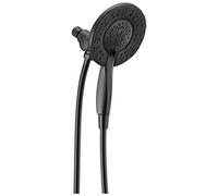 Delta Faucet 58499-BL In2ition Pommeau de douche à main 4 réglages Noir mat 1,75 GPM