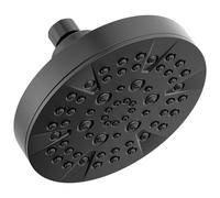 DELTA FAUCET - Pommeau de douche noir mat à 5 jets, pommeau de douche DELTA FAUCET noir, pommeau de douche noir mat, débit de 1,75 GPM, noir mat 52535-BL