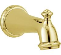 Delta Faucet RP34357PB Victorian Tub Spout with Pull-Up Diverter, Polished Brass