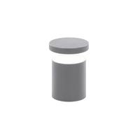 Delta Light Bazil 121 Wege-/Pollerleuchte, gris aluminium, réflecteur aluminium anodisé