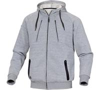 Veste sweat molleton gris clair TS - - ANZIOGRPT