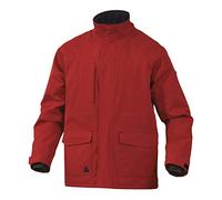 Delta Plus MILTOROPT Milton Polyester/Elasthane Respirant et Imperméable Parka Taille S Rouge Lot de 10
