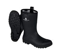 Demi-Botte De Sécurité Fourrée - S5 - Pvc - Noir - Nickel - Taille 41 Delta Plus