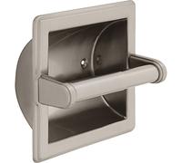 Delta robinet 45072-sn à encastrer pour papier W/bords biseautés, Nickel satiné