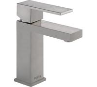 Delta robinet 567lf-sspp Toilettes moderne Poignée simple robinet, Inoxysable, 7.63 x 6.00 x 7.13 inches