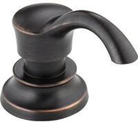 Delta robinet Rp71543rb Cassidy, distributeur de savon/lotion et bouteille, Bronze vénitien