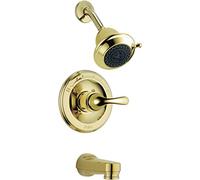 Delta Robinet T13420-PBSHCPD Classic MonitorR Série 13 Finition de baignoire et douche Laiton poli
