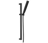 Delta robinet Zura multifonction Pommeau de douche avec barre murale, 51140-BL