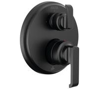 Delta T24889-BL Tetra Diverter Garniture Noir mat