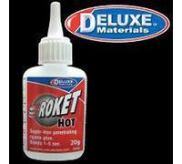 Deluxe Materials - Roket Cyanoacrylate Range - Hot 20g - (DLXAD043)
