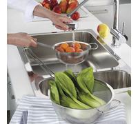 DELUXE Passoire Tamis Riz et Céréales Inox KUCHENPROFI D22
