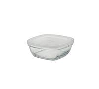 Delys-By-Vercal 514447 Saladier avec Couvercle Verre Bleu 14 x 14 cm