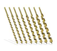 DEMA Mèche à serpent Set 8 pièces revêtement titane dans coffret PVC
