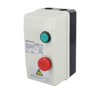 Démarreur de Moteur Électrique Triphasé 380V, Interrupteur de Démarrage avec Protection de Surcharge, Boîtier ABS IP55 pour Compresseur et Pompe à Eau(8.5-12.5A)