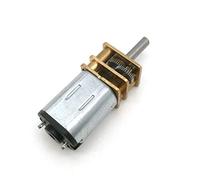 Démarreur électronique 1Pc Electric N20 Micro Speed Gear, for modèle de robot de voiture, DC 3V 6V 12V Démarreur électronique à engrenage réducteur Démarreur électronique, Accessoires: 15RPM, Tensio
