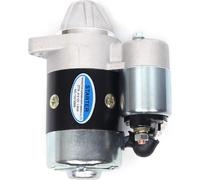Démarreur pour générateur diesel refroidi par air - 12 V 1 kW - 8 dents - Pour moteur monocylindre - Blanc