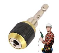 demaxiyad Prolongateur pour Foret | Tige Hexagonale à Déverrouillage Rapide et Auto-Bloquant,Pièces De Rechange Polyvalentes Pour Perceuse Visseuse Électrique