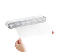 D'emballage Plastique Magnétique Rechargeable Avec Cutter, De Film Alimentaire Avec Cutter | Universel Pour Papier Aluminium, Film Alimentaire Et Papier Sulfuris