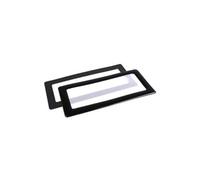 Demciflex - filtre à poussière pour ventilateur - 2 x 40 mm - noir blanc
