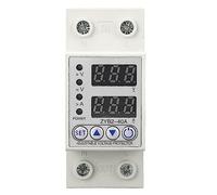 Demeras Dispositif de Protection Contre Les Surtensions et Les sous-tensions, Fiable, pour Appareils Ménagers, 220V AC, 40A, Ignifuge