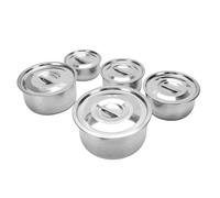 Demeras Ensemble de Marmites à Soupe Polyvalentes en Acier Inoxydable avec