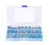 Demeras Kit de Condensateur Céramique Haute Tension 100pF-10000pF pour Professionnels de L'électronique, 450 Pièces, Compact et Fiable