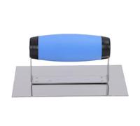 Demeras Outil Portatif de Truelle d'acier Inoxydable de Coupe-Bordure de Béton pour des Projets Professionnels de Finition de Béton 6in 98mm
