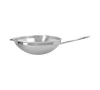 Demeyere Apollo 7 36 cm, Wok fond plat, Argent