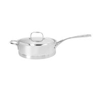 Demeyere Atlantis 7 24 cm, Sauteuse avec couvercle, Argent