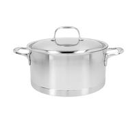 Demeyere Atlantis 7 Faitout avec couvercle 24 cm, Inox 18/10