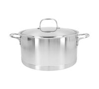 Demeyere Atlantis 7 Faitout avec couvercle 28 cm, Inox 18/10