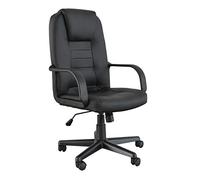 Demeyere - Chaise de Bureau Réglable Grand Confort- Travail sur Ordinateur et Salle de Réunion - Fauteuil Haut à roulettes avec Accoudoirs - Collection Freetown