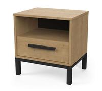 Demeyere Chevet pour Chambre - 1 Tiroir - 446 x 356 x 474mm - Craft - Fabriqué en France - Garantie 2 Ans