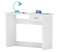 Demeyere Links - Practice - Bureau en aggloméré- 76,5 x 100,6 x 50,1 cm Bianco