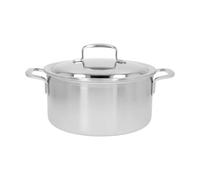 Demeyere Marmite basse Demeyere 5-Plus en acier inoxydable 5.2 L
