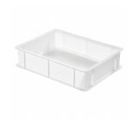 Caisse pleine 400 x 300 x 100 mm 9 L - blanc
