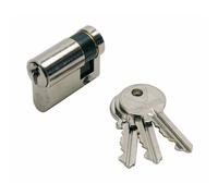Demi cylindre - 40 x 10 mm - First 5000 - s'entrouvrant - nickelé VACHETTE