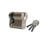 Iseo Demi-cylindre City 30 x 10 mm laiton nickelé 5 goupilles