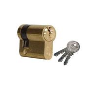 Demi-cylindre City 30x10mm laiton poli - varié V05 KCF001921 - 520930127V05