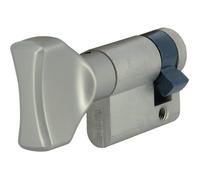 Demi-cylindre - City 5G - Iseo - Bouton plat - 30 x 10 mm