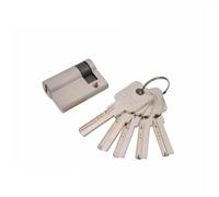 Demi Cylindre De Serrure Noyau de serrure demi-section en forme gourde laiton, raccord porte verre simple face 45 55MM(Bronze)
