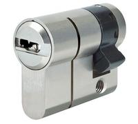 Demi-Cylindre à P6PS PréSnap Varié - 10 x 35 mm - Laiton nickelé - ABUS - 5017700-02