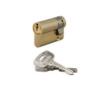 Demi-cylindre profil européen HG5 30x10 mm + 3 clés - 053010