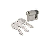 Demi cylindre TE5 - 30x10mm - variure MV1 56698B - nickelé - T5A03010N