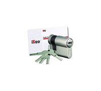 Iseo - Demi-cylindre ISR6 - 30 x 10 mm - nickelé mat - 6 goupilles - Exem