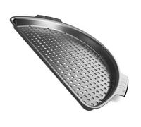 Demi grille de cuisson perforée émaillée XL