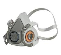 Demi masque 3 m 6300L e filtre/Niveau de protection : A Deuxième du filtre (Voir Accessoire) 1 pièce. N/A