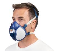 Demi-masque 4251+ A1 P2 blanc/bleu - 3M - 4251N10 00 TU