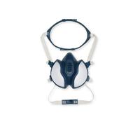 3M Demi-Masque sans Maintenance 4251+, Filtres FFA1P2 R D, Taille Unique
